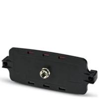 Phoenix Contact ECS-P-122X169-S-UV1-1M12 2230009 Frontplaat (l x b x h) 62 x 163 x 30 mm PC Zwart 5 stuk(s) - thumbnail