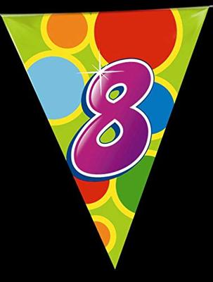 Haza Witbaard Vlaggenlijn 8 jaar, 10mtr.