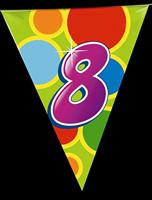 Haza Witbaard Vlaggenlijn 8 jaar, 10mtr. - thumbnail