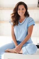 Blauwe katoenen pyjama Pastunette - thumbnail