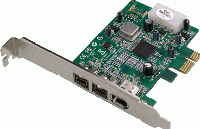 Dawicontrol DC-FW800 FireWire PCI Adapter - thumbnail