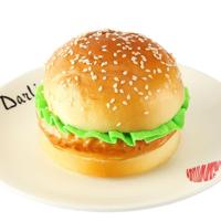 PU simulatie Hamburger model nep brood ornamenten fotografie Props Home Decoratie venster weergeven - thumbnail