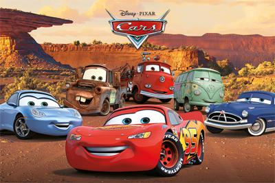Poster Cars - Characters 91,5x61cm Poster Cars - Characters 91,5x61cm