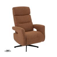 LABEL51 Fauteuil Copenhagen - Coral - Royal Boucle - Manueel Verstelbaar - thumbnail