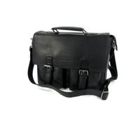 1 vaks HOUSTON old school laptoptas 15,6 inch zwart - thumbnail