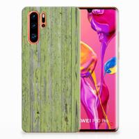 Huawei P30 Pro | Bumper Hoesje | Green Wood - thumbnail