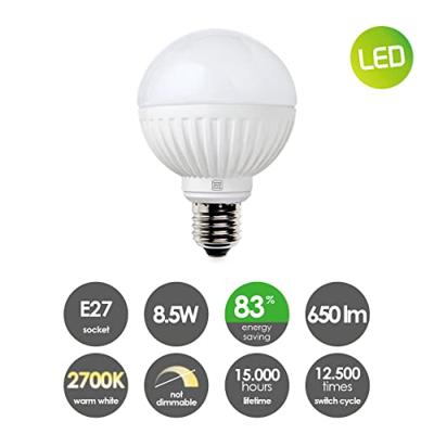 E27 LED lamp 8,5W 650 lm vervangt 55W E27 LED lamp 8,5W 650 lm vervangt 55W