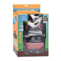 Frictie Tractor met Aanhanger - thumbnail