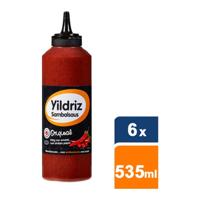 Yildriz - Sambalsaus Original - 6x 535ml - thumbnail