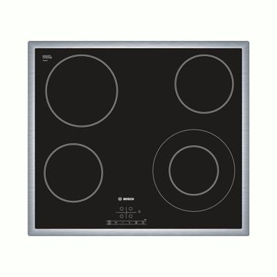 Bosch Serie 4 PKF645B17E kookplaat Zwart Ingebouwd Keramisch 4 zone(s)