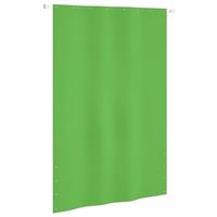 Balkonscherm 160x240 cm oxford stof lichtgroen - thumbnail