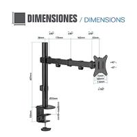 TV houder iggual IGG318294 17"-32" - thumbnail