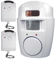 Smartwares Mini alarmsysteem met 2 afstandsbedieningen 105 dB SC09 SW - thumbnail