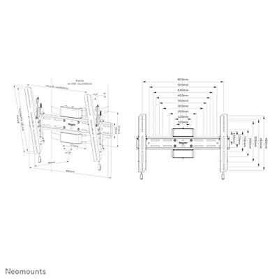 TV houder Neomounts WL35S-910BL16 - thumbnail
