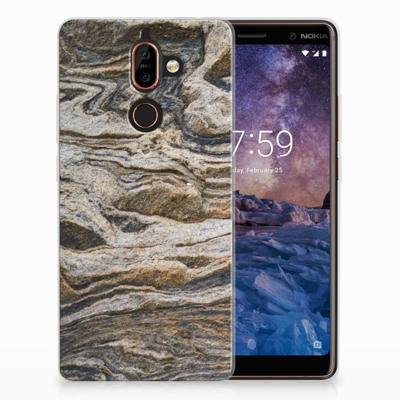 Nokia 7 Plus | TPU | Siliconen hoesje | Steen Nokia 7 Plus | TPU | Siliconen hoesje | Steen