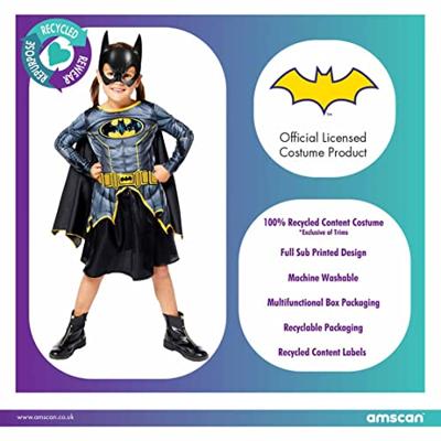 Kinderkostuum Batgirl
