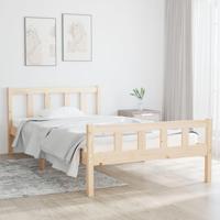 Bedframe massief hout 100x200 cm - thumbnail