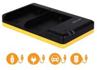 Canon LP-E6 Dual USB lader (Patona) - thumbnail