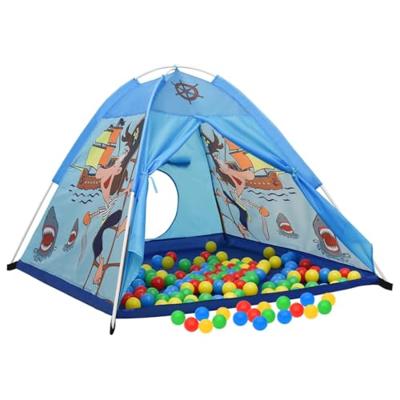 VidaXL Kinderspeeltent 120x120x90 cm blauw VidaXL Kinderspeeltent 120x120x90 cm blauw
