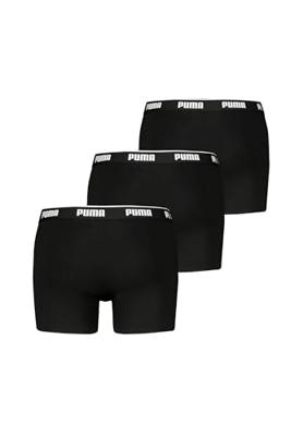 Puma Everyday Basic Boxershort Heren 3-Pack Zwart/Wit - Maat XL - Kleur: Zwart | Soccerfanshop