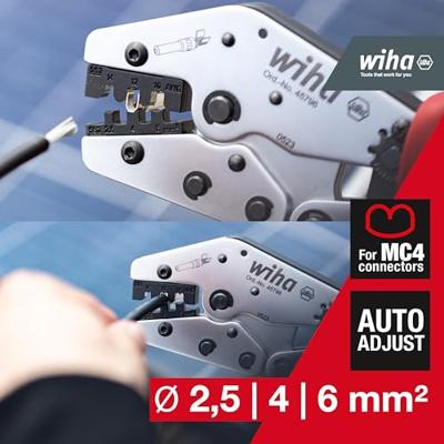 Wiha MC4 45796 Krimptang 1 stuks Photovoltaik-connector, Solar-connectoren 2.5 tot 6 mm² Wiha MC4 45796 Krimptang 1 stuks Photovoltaik-connector, Solar-connectoren 2.5 tot 6 mm²