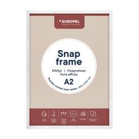 Kliklijst europel a2 25mm mat wit | 10 stuks - thumbnail