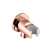 Handdouchehouder Best Design Lyon Opsteek Muuraansluiting Mat Rose Goud - thumbnail