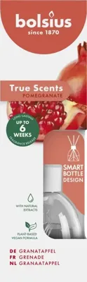Bolsius True Scents Geurstokjes Granaatappel 60 ml