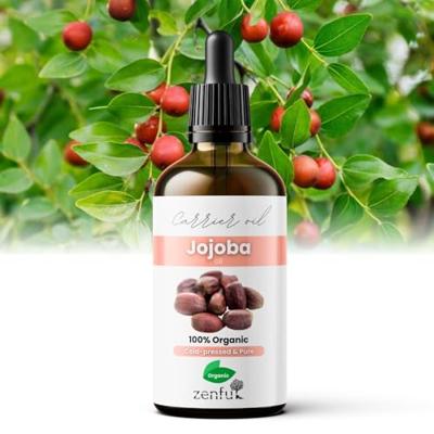 Jojoba olie - Haar & gezicht - Biologisch, Puur & Koudgeperst