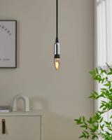 EGLO Ledlamp e14 kaars connect.z - 150lm - dimbaar - 2000k - smoke (c35) - thumbnail