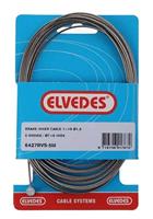 Elvedes rem binnenkabel 3500mm rvs t-nippel 6x7mm - thumbnail