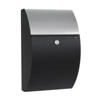 Allux Brievenbus 7000 Galv / Zwart - 40700030 - thumbnail