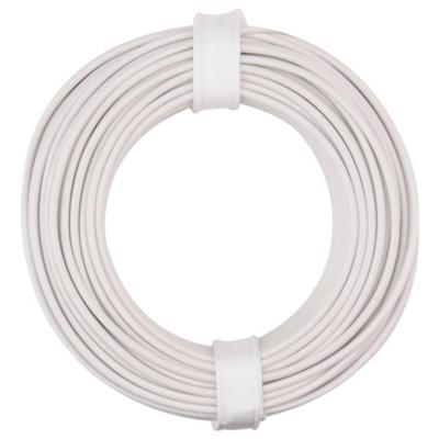 Donau Elektronik 175-015 Draad LiY 1 x 0.75 mm² Wit 1 stuk(s)