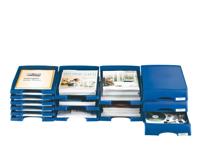 Leitz brievenbakje Plus 5237 Slim blauw - thumbnail