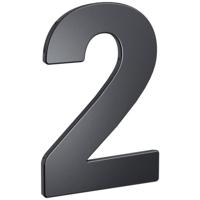 Basi 7300-1002 Huisnummerbord Antraciet - thumbnail