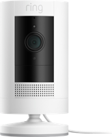 Ring Stick Up Cam Plug-In IP-beveiligingscamera Binnen & buiten Doos Bureau/muur - thumbnail