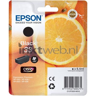 Epson T333140 Origineel Zwart 6,4ml