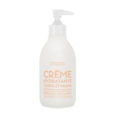 Compagnie de Provence Agrumes Pétillants Crème Hydratante Corps et Mains 300ml