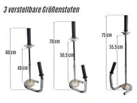 Berger & Schröter Stretchfolie Staal (l x b) 250 mm x 150 mm Zilver, Zwart 1 stuk(s) - thumbnail
