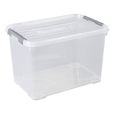 Curver handy+ opbergbox 65 liter transparant