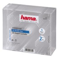 Hama cd dubbel box transpirant 5 pak - thumbnail