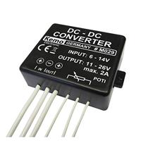 Kemo M029 Gelijksspanningsomvormer Module Ingangsspanning (bereik): 6 - 14 V/DC Uitgangsspanning (bereik): 11 - 26 V/DC 2 A - thumbnail