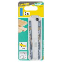 Wolfcraft Decoupeerzaagblad | HCS | L=100mm | U-Schaft | 2 stuks - 3550000 - thumbnail