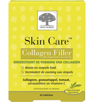 New Nordic Skin Care Collagen Filler Tabletten 60st - thumbnail