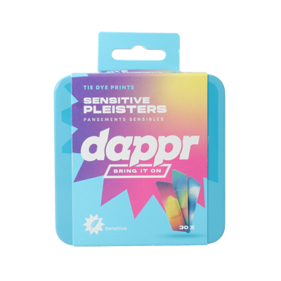 Dappr Tie dye pleisters 30 Stuks Dappr Tie dye pleisters 30 Stuks