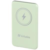 Verbatim Charge n Go Magnetic Wireless Powerbank 5000 mAh Fast Charge, Quick Charge 3.0, USB PD 3.0, Adaptive Fast Charge LiPo USB-C Groen - thumbnail
