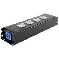 Adam Hall PRO PORT 4 PP 4-weg verdeeldoos met powerconnectors - thumbnail