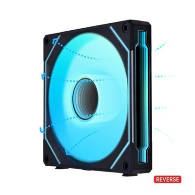 Lian Li UNI FAN SL-INF 140, 1-pack, Black, ARGB PWM Reverse Blade - thumbnail