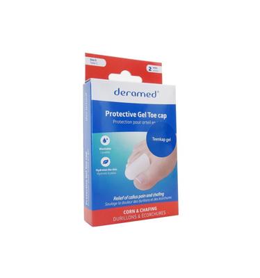 Deramed Teenkap gel maat S 2 Stuks