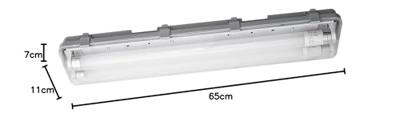 LEDVANCE SUBMARINE (EU) Kuiplamp voor vochtige ruimte LED G13 16 W Koudwit Grijs
